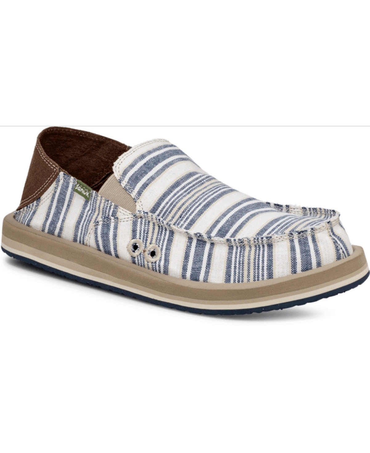 Men's M Donny Nautical Slip-on Loafers - Navy multi