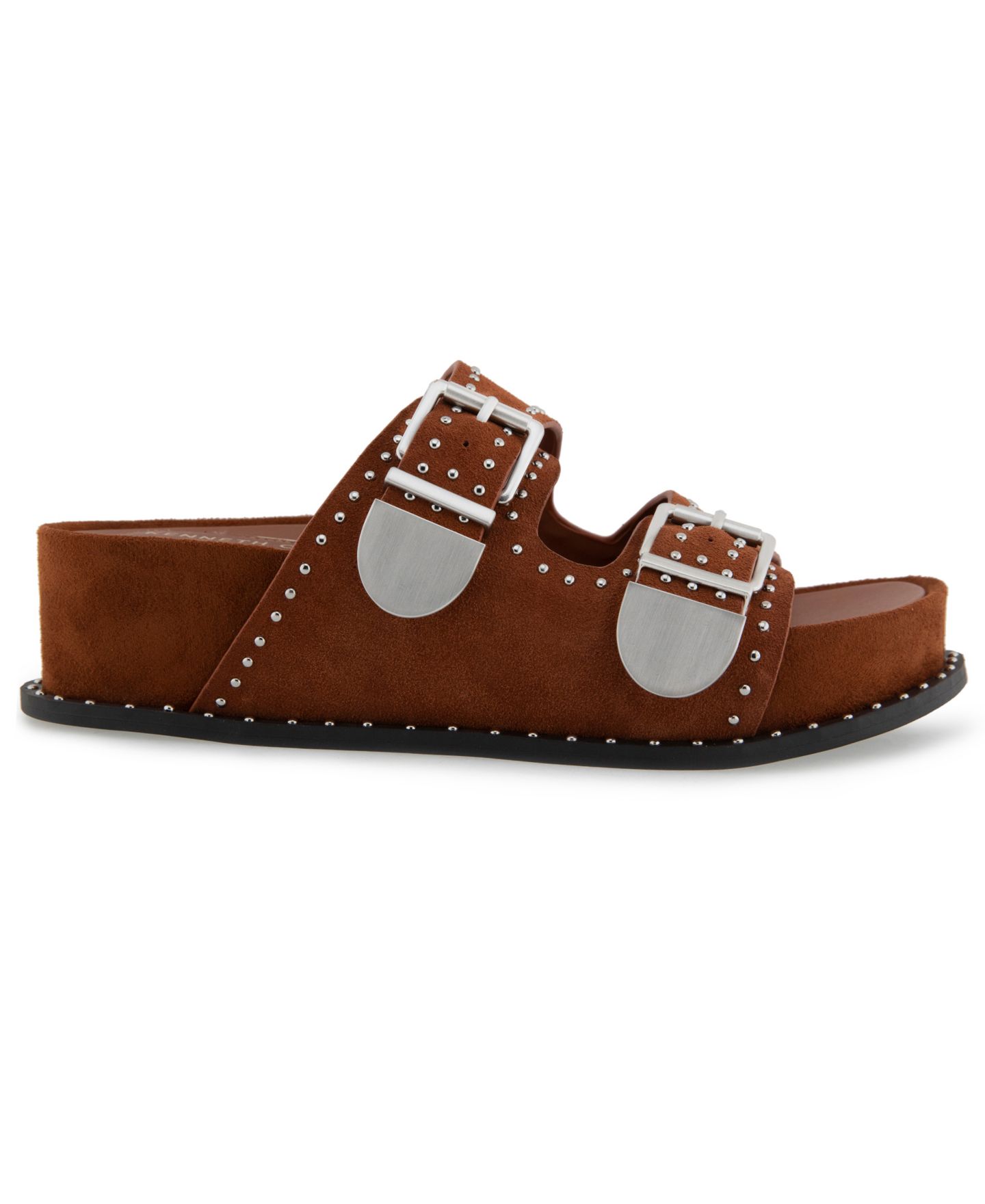 Женские сандалии Kenneth Cole New York Gradie Wedge, цвет: Коньячный замшевый — фото 2