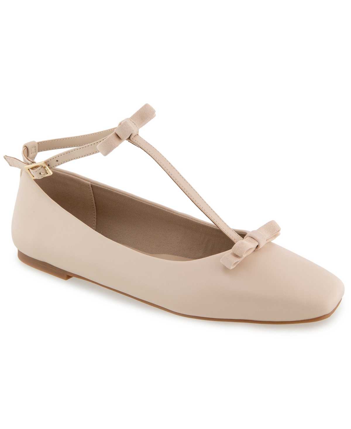 Women's Juliet Ballet Flats - Sand Leather