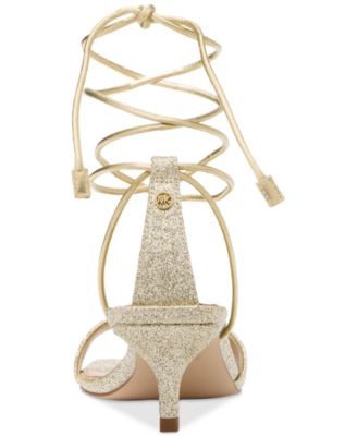 Jaida Ankle-Tie Leather Lace-Up Sandals