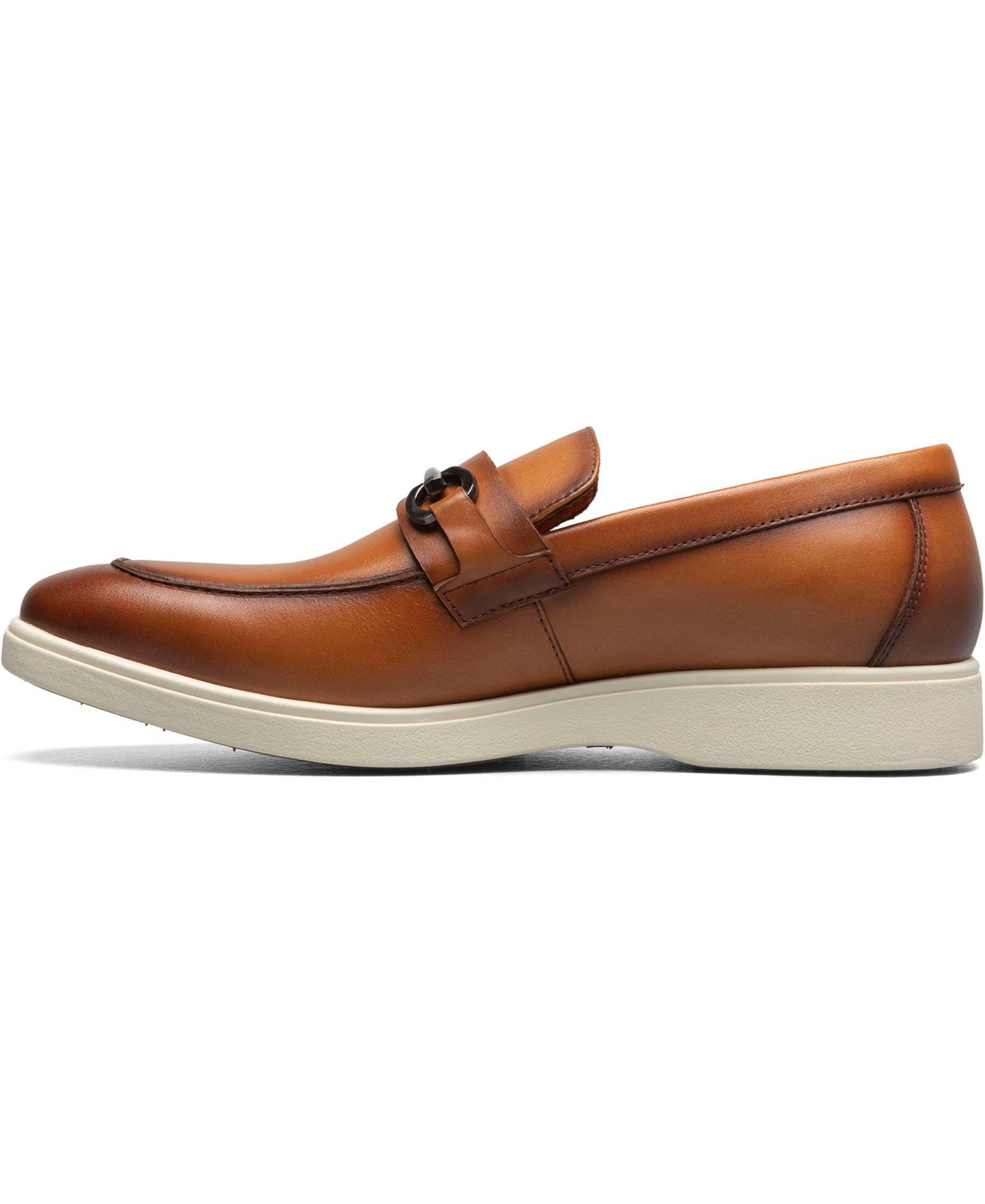 Мужские туфли Stacy Adams Samuel Moc Toe Bit Slip On, цвет: Рыжевато-коричневый — фото 5