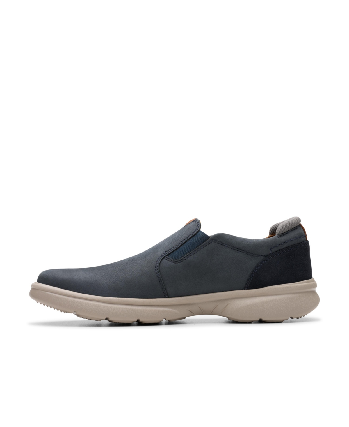 Clarks Men's Collection Bradley Ease Shoes In Navy Nubuck