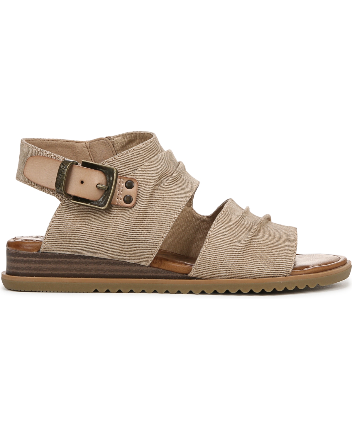 BLOWFISH MALIBU WOMEN'S BLISS STRAPPY LOW WEDGE SANDALS 