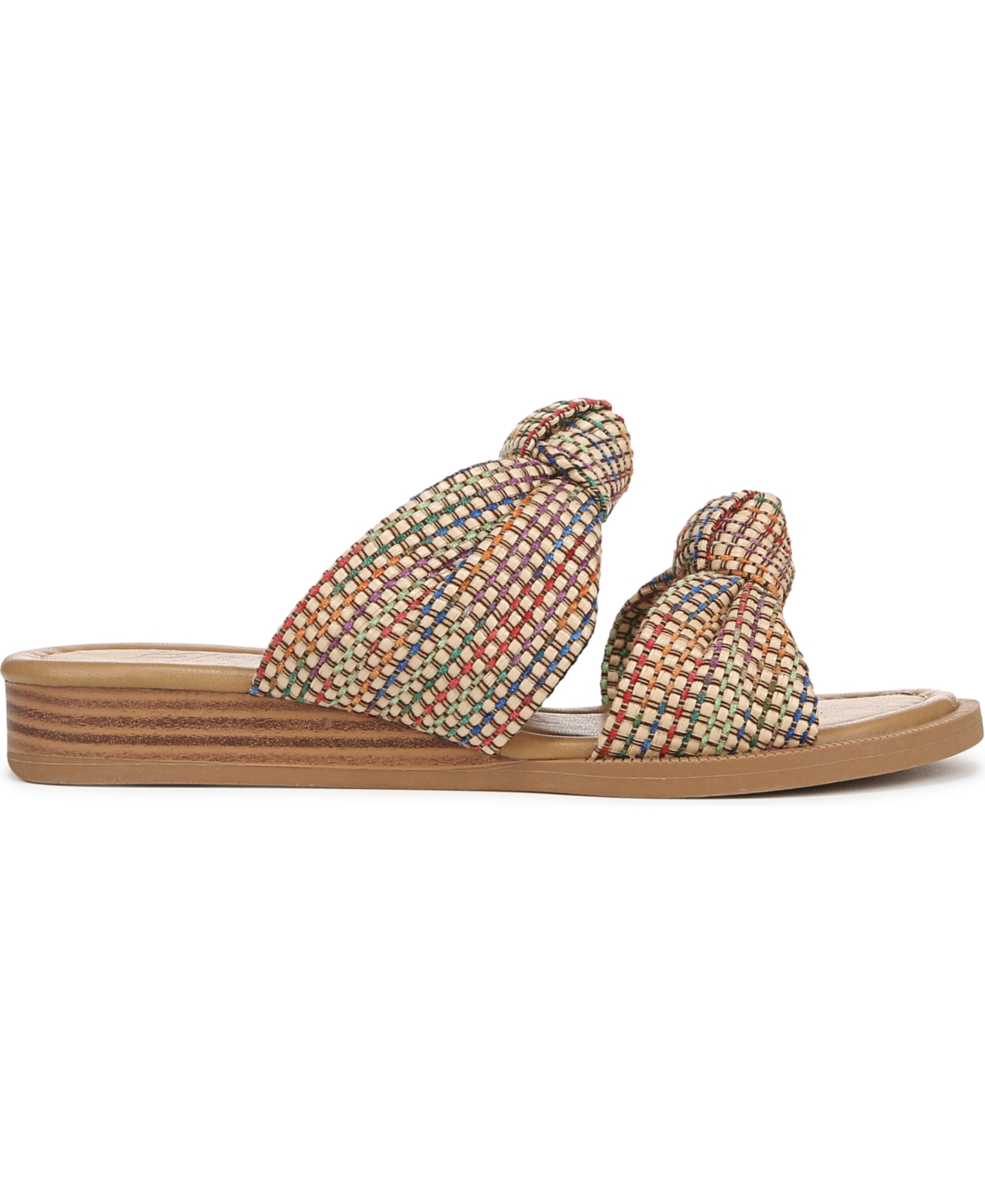 Blowfish Malibu Ashland Wedge Sandal In Multi Woven Fabric