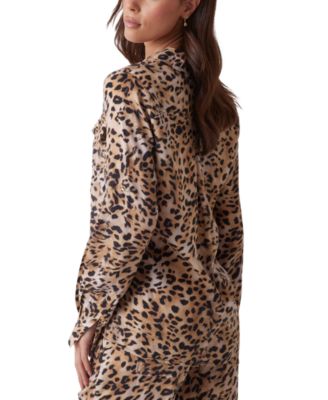 Women's Enora Animal-Print Shirt
