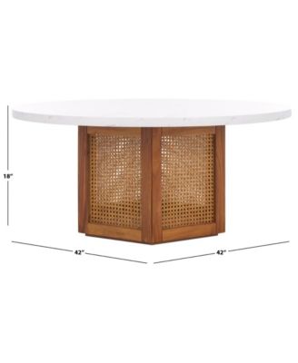 Danez Cane Coffee Table