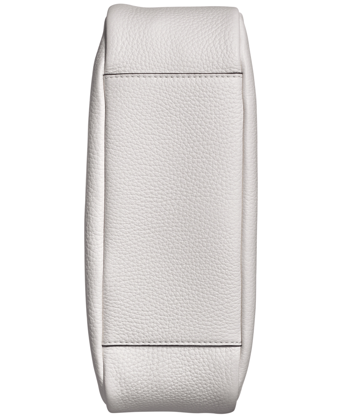 Shop Donna Karan Quogue Leather Small Hobo Shoulder In Brillant White