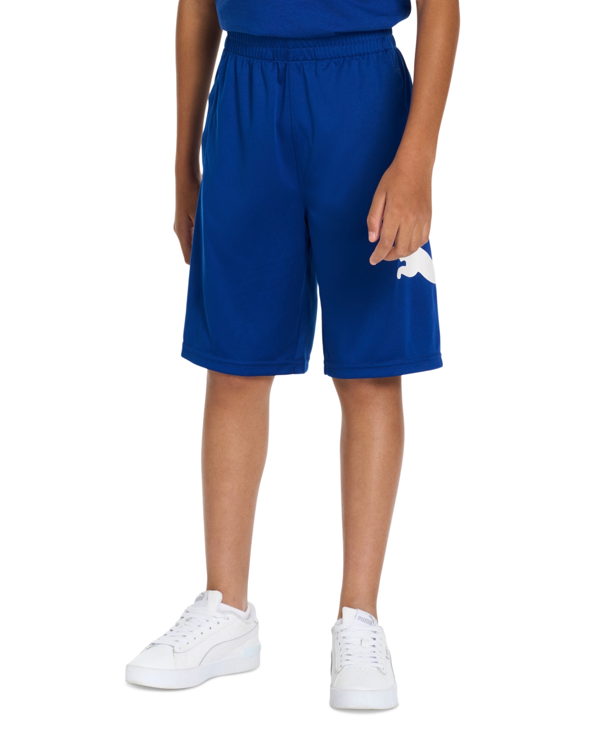 Puma Big Boys Essential Speed Pack Pull-on Performance Shorts In Vivid Blue