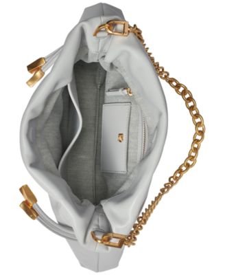 Southold Leather Clutch with Chain Strap