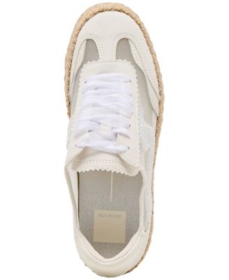 Women's Notice Beaded Lace-Up Low-Profile  Espadrille Sneakers