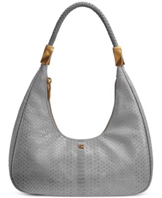 Donna Karan New York - Quogue Skipper Snake Small Leather Shoulder Bag
