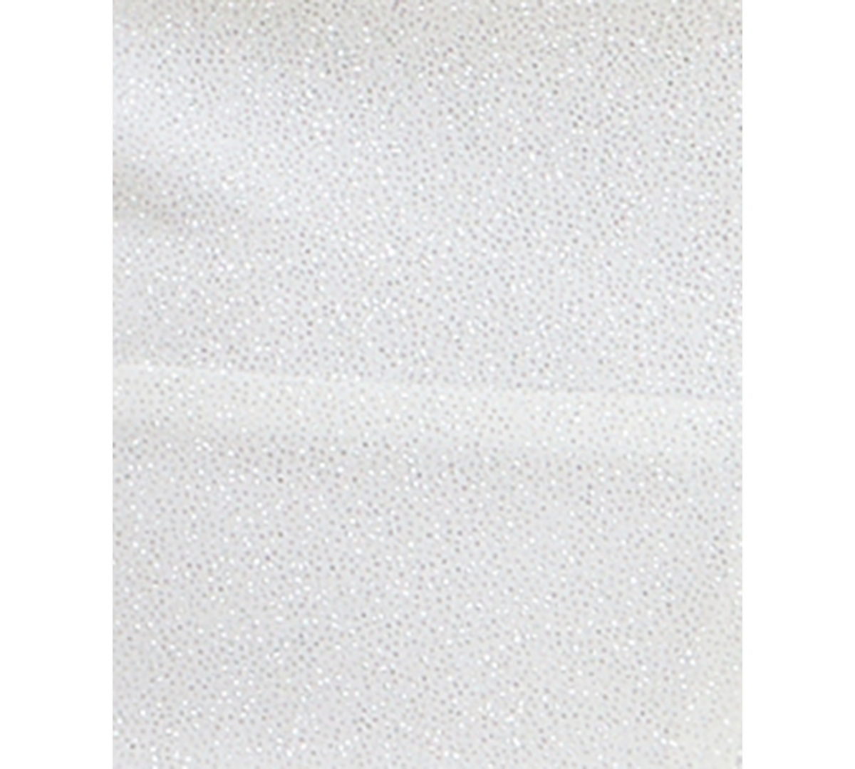 City Studios Juniors' Drape-neck Glitter Skater Dress In Ivory,silv