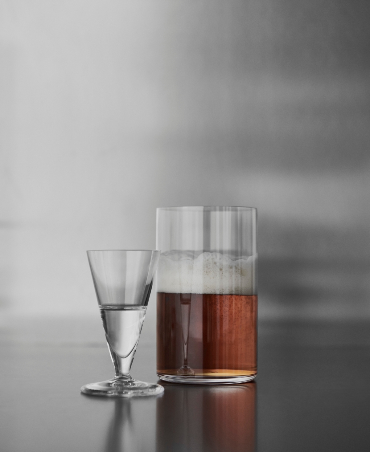 Orrefors Geometry 2 Oz. Snaps Glasses, Set Of 2 In Clear