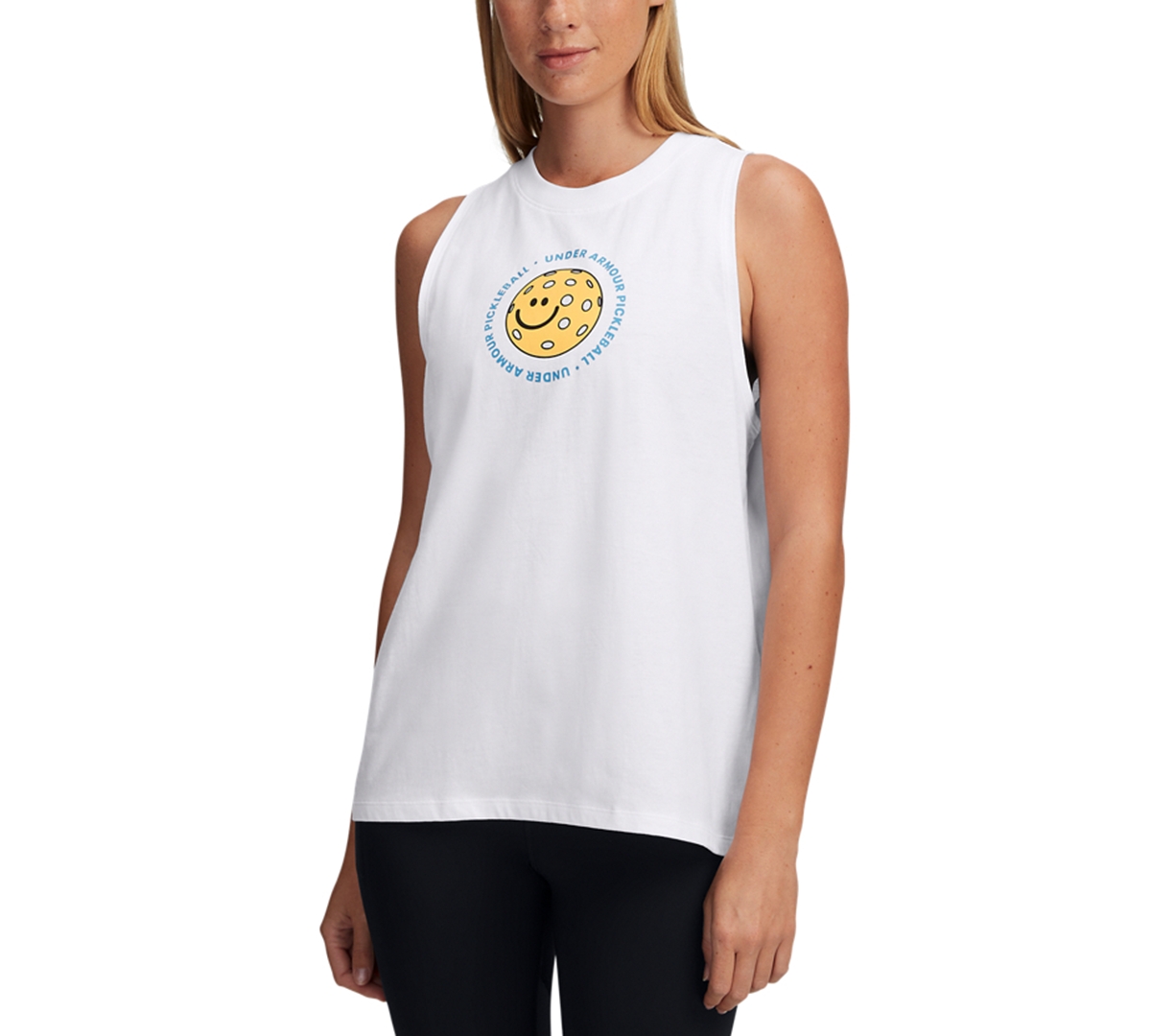 Women's Ua Pickleball Tank Top - White