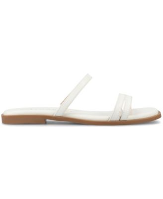 Women's Brisa Multi Strap Slip On Flat Sandals