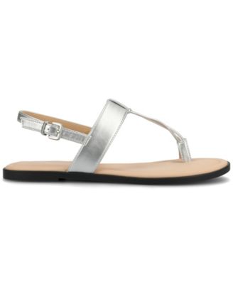 Women's Gerra T Strap Toe Ring Flat Sandals