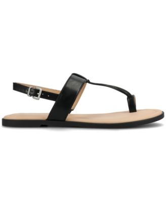 Women's Gerra T Strap Toe Ring Flat Sandals