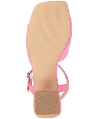 Women's Evylinn Knit Block Heel Dress Sandals