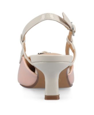 Women's Padma Kitten Heel Slingback Pumps
