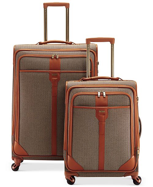 Hartmann CLOSEOUT! Classic Herringbone Luxe Luggage & Reviews Luggage