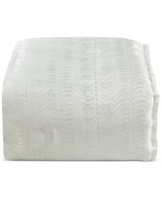 Sunham Wave Jacquard Comforter Sets Exclusively At Macys In White