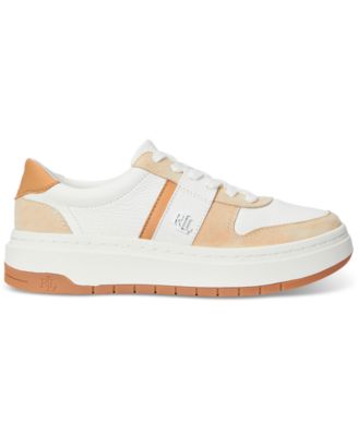 ラルフローレン★Harlie Lace-Up Sneakers Lauren Ralph Lauren Women's Harlie Lace-Up Sneakers - Macy's