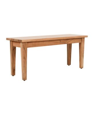 Colby 42"" Traditional Classic Solid Hardwood Bench