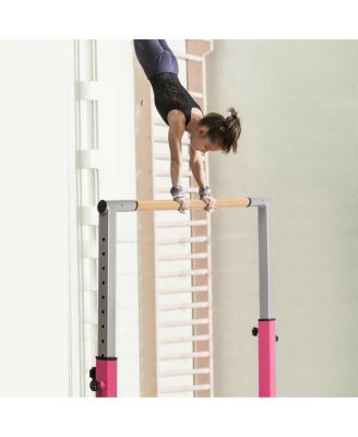 Kids Double Horizontal Bars Gymnastic Training Parallel Bars Adjustable