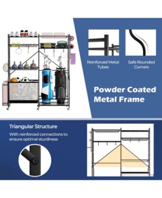 Sports Equipment Organizer for Garage