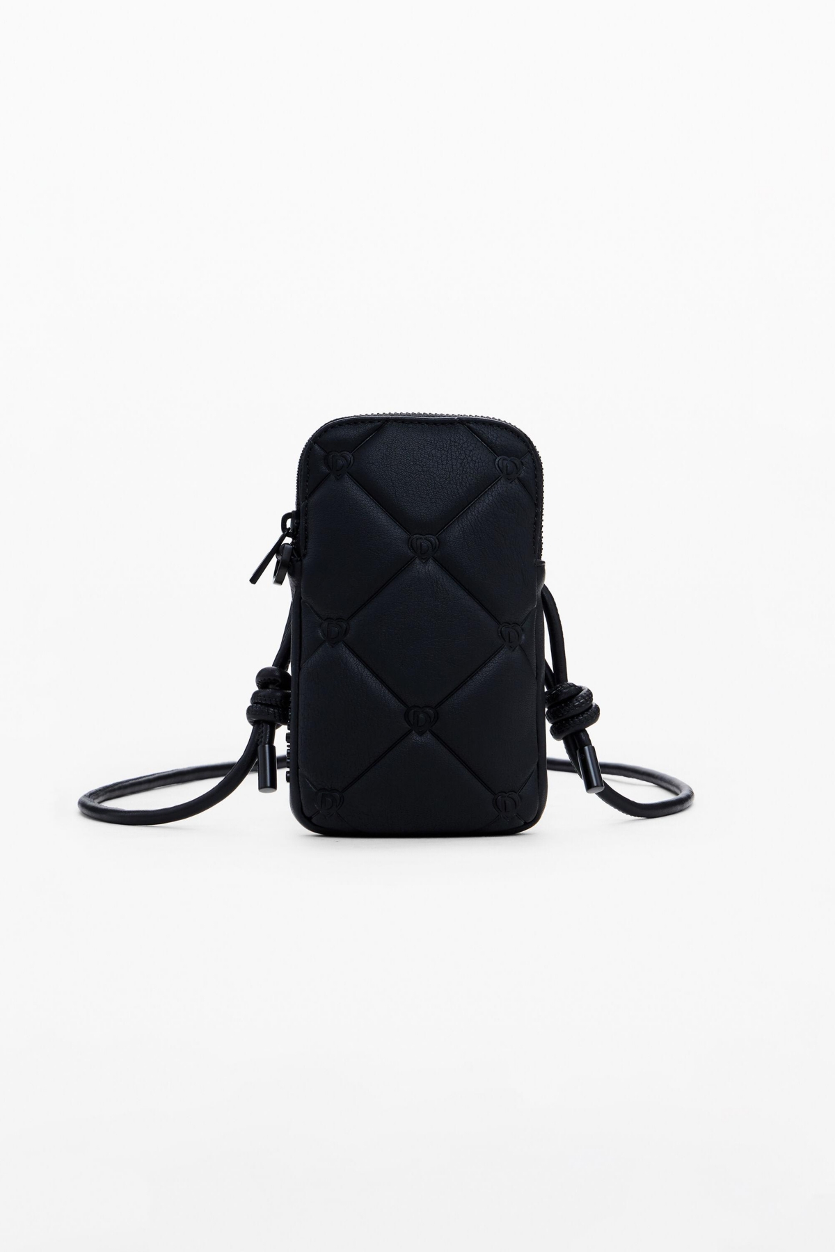 Women's Padded mobile holder logo - Dark red