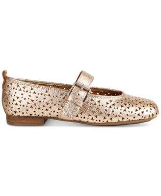 Women's Karla Perferated Leather Flats