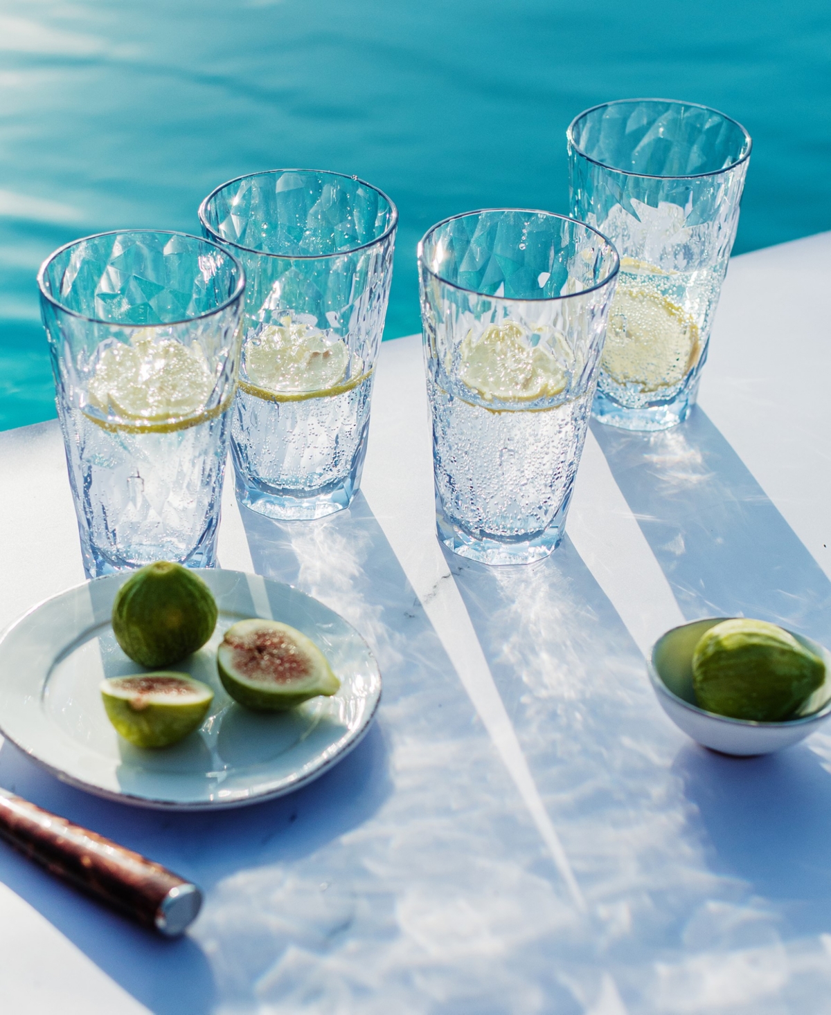 Vietri Superglass Tumbler In Blue