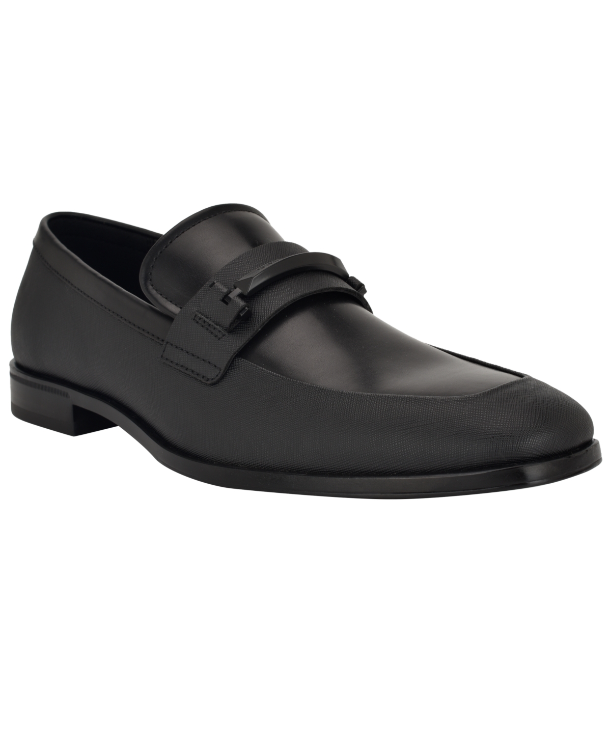 Men's Haines Square Toe Slip On Dress Loafers - Black multi