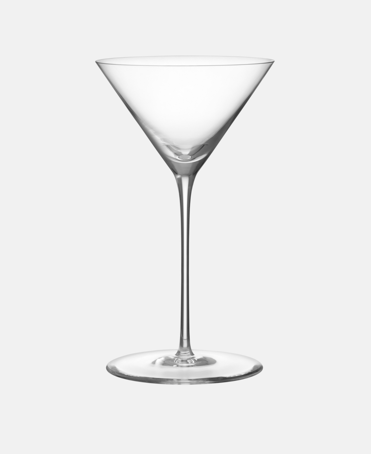 Orrefors Geometry 7 Oz. Martini Glasses, Set Of 2 In Clear