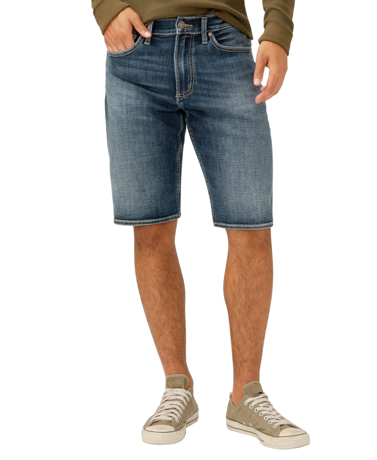 Men's Zac Relaxed Fit Shorts - Indigo