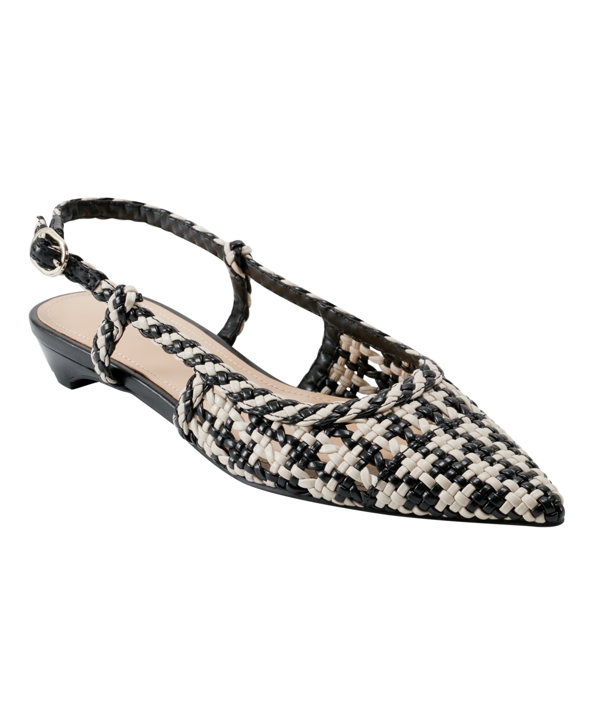 Women's Kelysa Woven Slingback Flats - Light Natural
