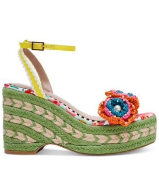 Women's Marabela Macrame Platform Wedge Sandals