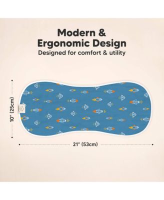 5pk Softe Muslin Burp Cloths for Baby Girls and Boys, Organic Burping Cloths for Babies, Baby Burp Clothes