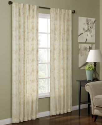 Miller Curtains - Camilla 40" x 63" Woven Curtain Panel