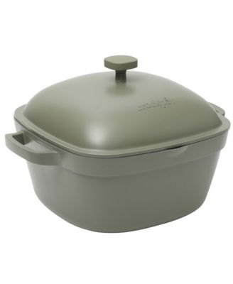 Cast Aluminum 5.2 Quart Dutch Oven Pot with Lid