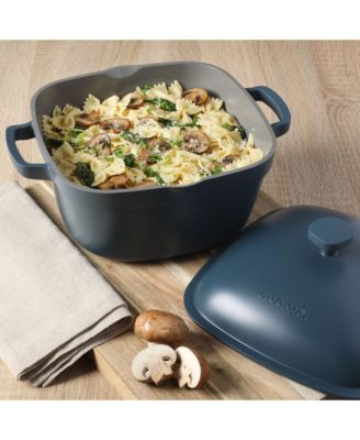 Cast Aluminum 5.2 Quart Dutch Oven Pot with Lid