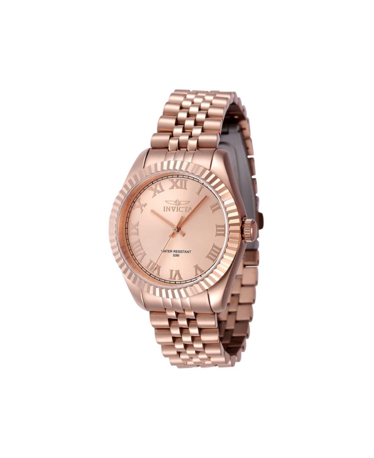 Invicta Women's 47419 Specialty Quartz 3 Hand Rose Gold Dial Watch