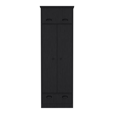 Tifton Particle Board  Armoire with Hinged Drawer, 2-Doors and 1-Drawer