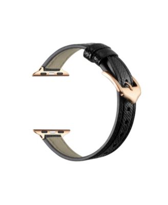 Cleo Skinny Leather Band for Apple Watch, Fits All Apple Watch Models