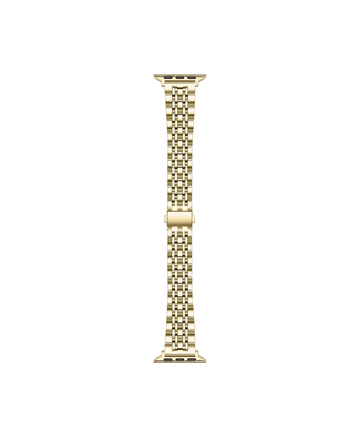 Posh Tech Rainey Stainless Steel Band For Apple Watch, Fits All Apple Watch Models In Gold