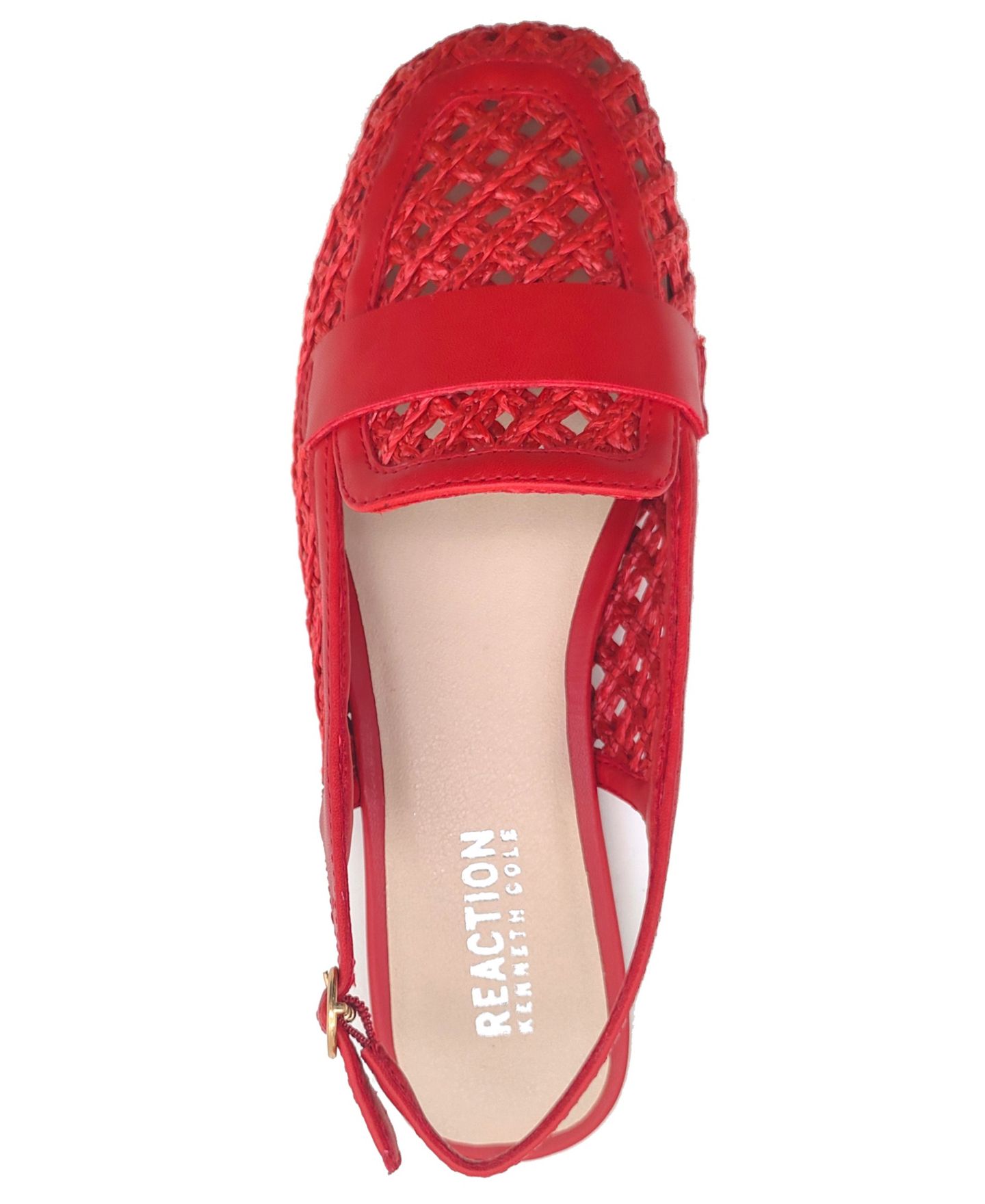 Женские туфли Kenneth Cole Reaction Enrica Slingback Loafer Flats, цвет: Красный — фото 4