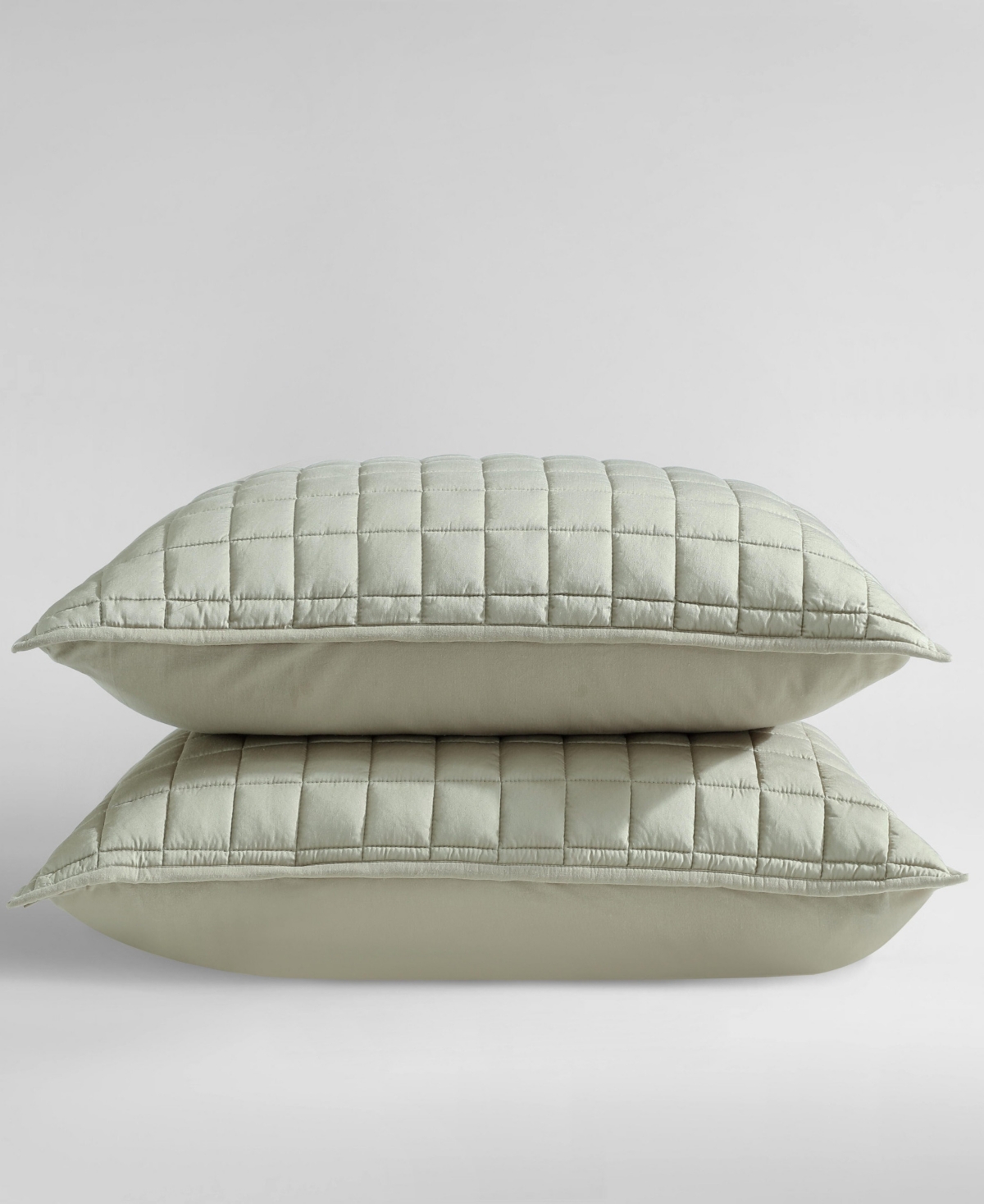 Calvin Klein Lyocell Solid 3-pc. Quilt Set, Queen In Absinthe Green