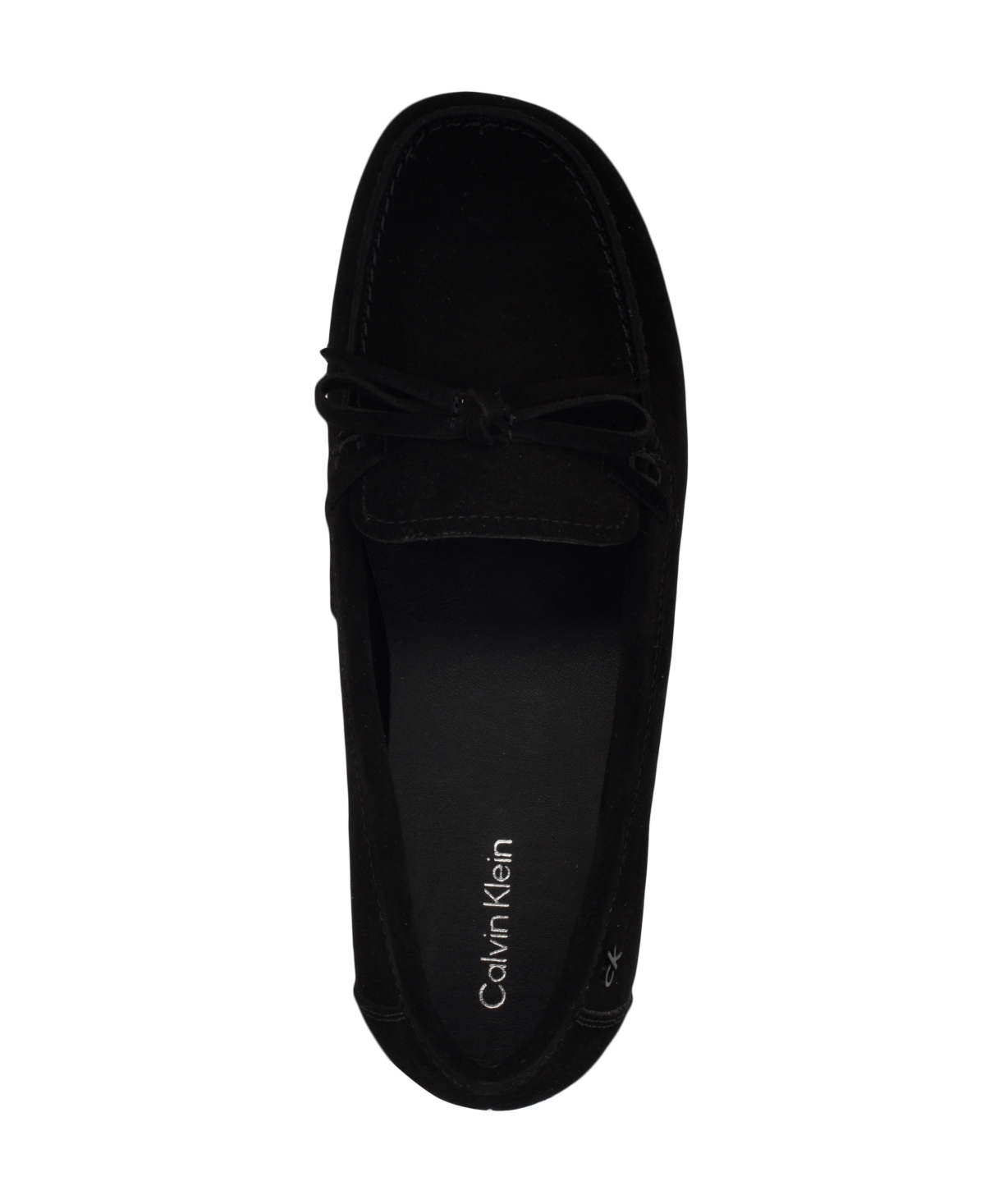 Calvin Klein Koria Loafer In Black Suede