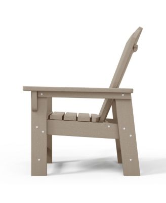 Kids Outdoor HDPE Adirondack Plastic Patio Chair