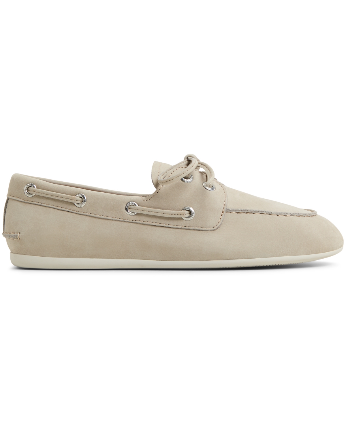 Sperry Women's Slim Lace-up Boat Shoes In Light Gray